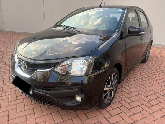 TOYOTA ETIOS 1.5 PLATINUM SEDAN 16V FLEX 4P AUTOMÁTICO TOYOTA ETIOS 1.5 PLATINUM SEDAN 16V FLEX 4P AUTOMÁTICO